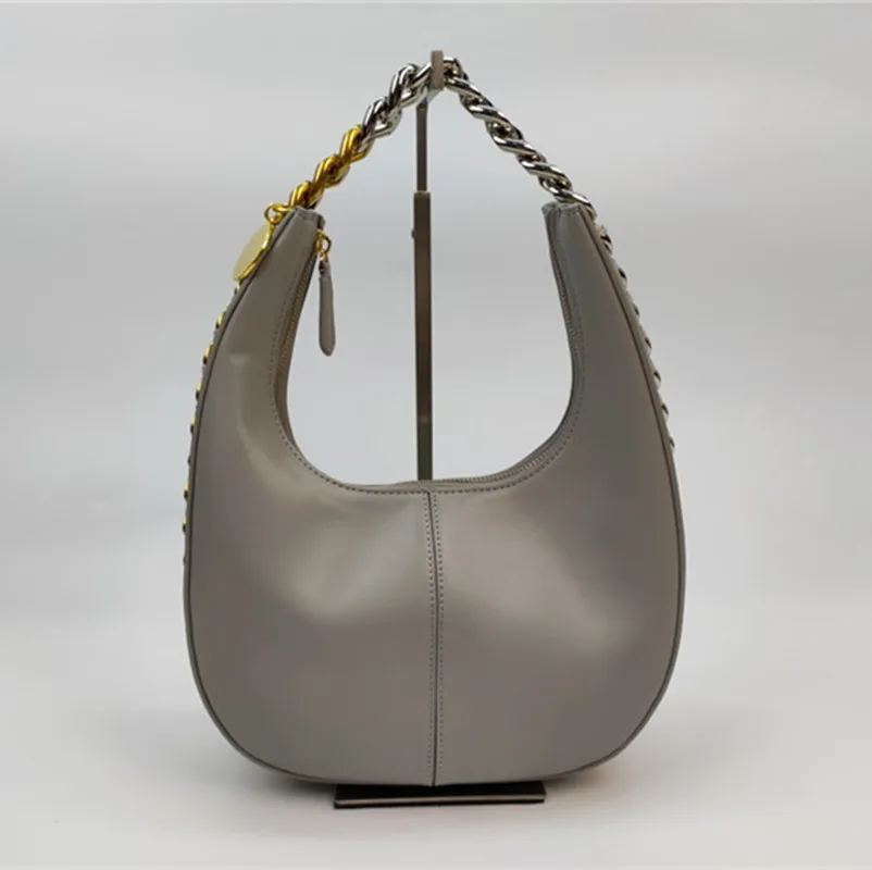 

Faionable Retro Underarm Bag Small Luxury Leather Handbag Versatile Single oulder Bag Trendy Buet ape Pure Color Casual