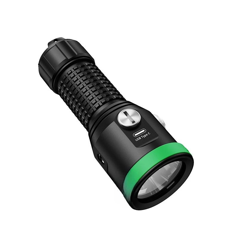 Torcia subacquea subacquea Batteria a lunga durata da 3000 lumen Luce professionale potente Luce di riempimento per fotografia super luminosa
