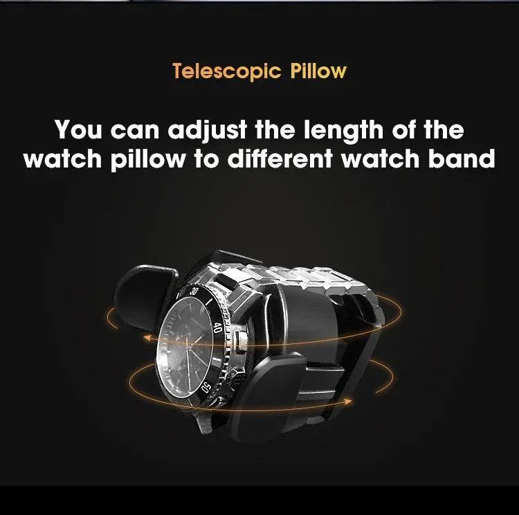 Pemutar jam tangan 6 9 12 mewah kualitas tinggi jam tangan otomatis dengan Motor Mabuchi LCD layar sentuh kotak penyimpanan jam kayu