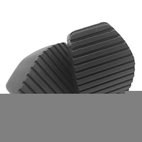 2X Clutch Brake Pedal Rubber Cover Anti-Skid Surface Pads Cover Fit for Peugeot 1007 207 208 301 307 Citroen C3 C4 C5