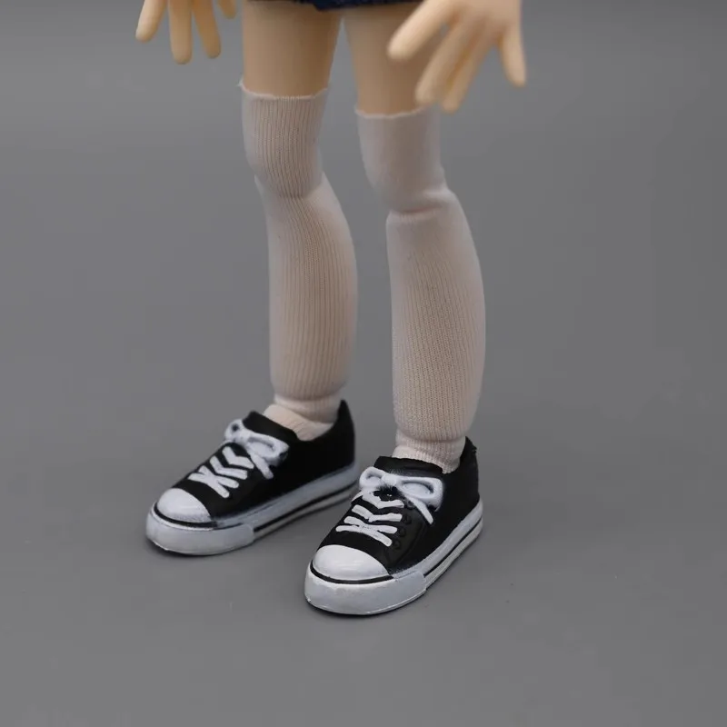 2025 جديد 1/12 مقياس الذكور أحذية نسائية المنخفضة قطع قماش نموذج ل 6 بوصة Figma SHF BJD تبليجو عمل أرقام دمى اللعب المشجعين