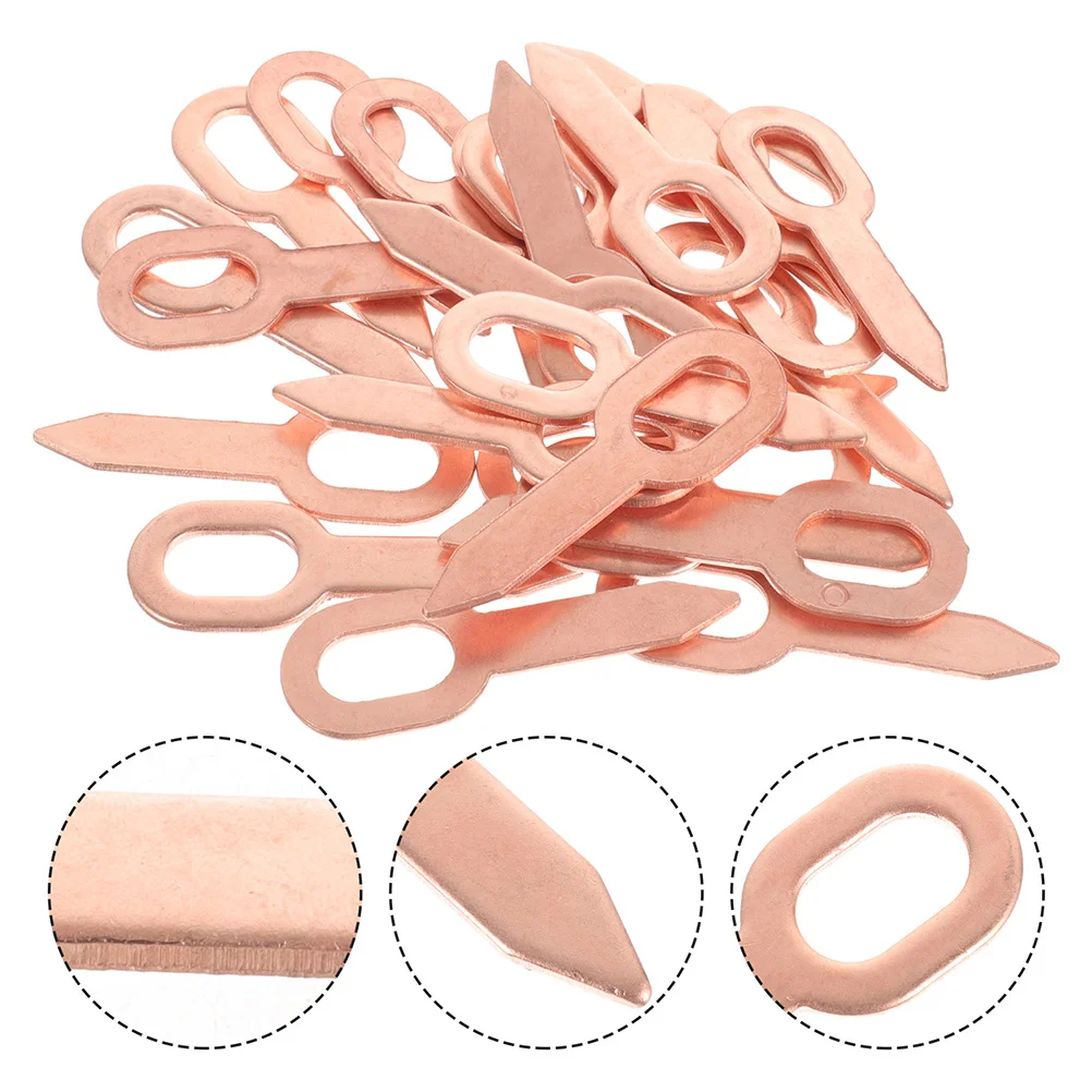 

50Pcs Spot Welder Dent Puller Rings Heavy Duty Repair Machine Accessories for Automotive Bump Removal and Sheet Metal Fixing