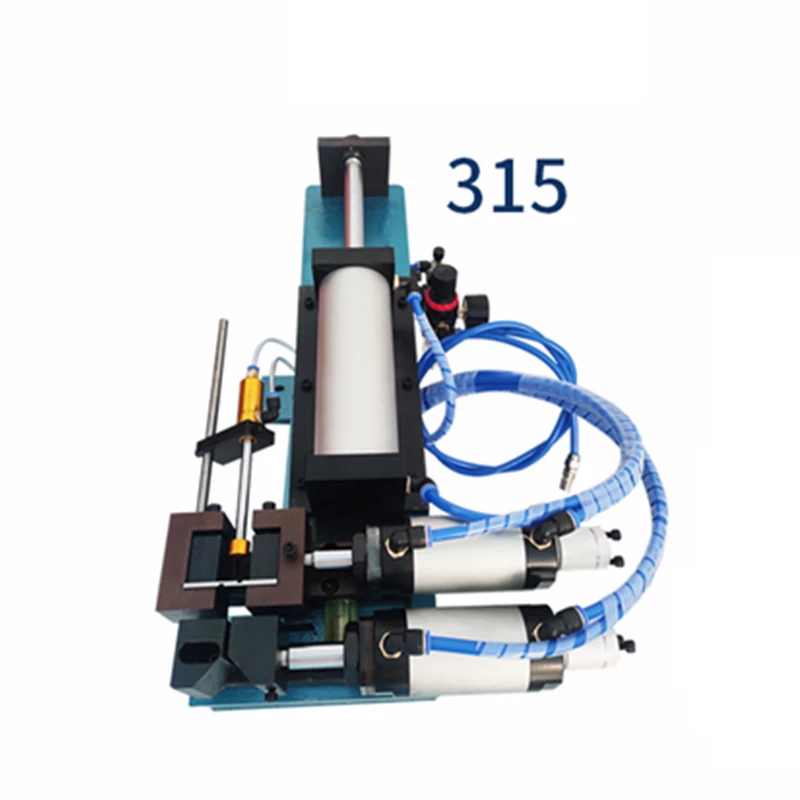 305 310 315 330 416 Pneumatic Wire Stripping Machine Small Mini Power Cord Cable Peeling Twisting Wire Machine