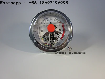 ynxc100zt-軸磁気補助耐衝撃電気接点圧力計-25mpa-40mpa