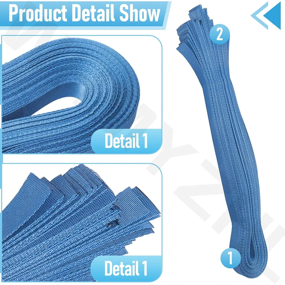 Tube and Solar Cover Fastening Kit FG-FASKIT for F-eherguard Inground and Aboveground Pool Roller