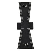 Accessory Useful Dovetail Marker 1pc Alloy steel Equipment Woodworking Workshop 64x18mm Black Gauge Honing Jig Router