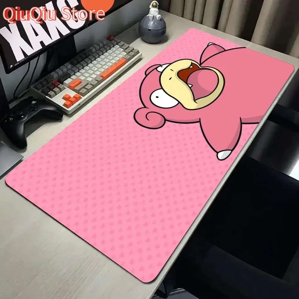 Slowpoke Niedliche Bodenmatte, Mauspad, großes Gaming Compute Gamer, PC-Tastatur, Mäusematte