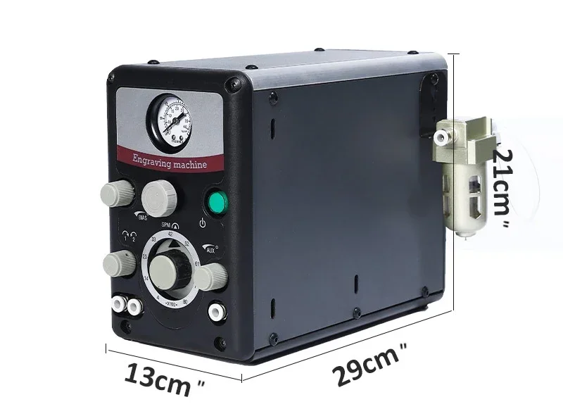 2025/آلة نقش هوائية للمجوهرات تعمل بالهواء المضغوط Lakimi قبضة غرافر الهوائية برأس مزدوج LK-G01 #5