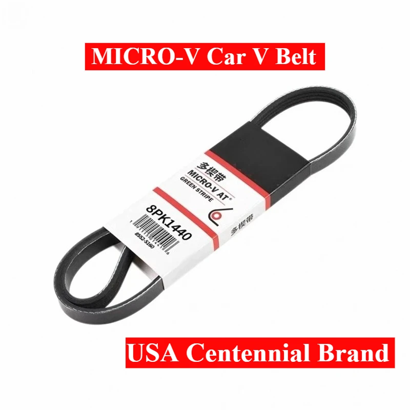 8PK1275 8PK1230 8PK1255 8PK1257 8PK1260 8PK1273 8PK1282 8PK1306 8PK1328 8PK1340 8PK1350 USA MICRO-V Car Engine Generator Belt