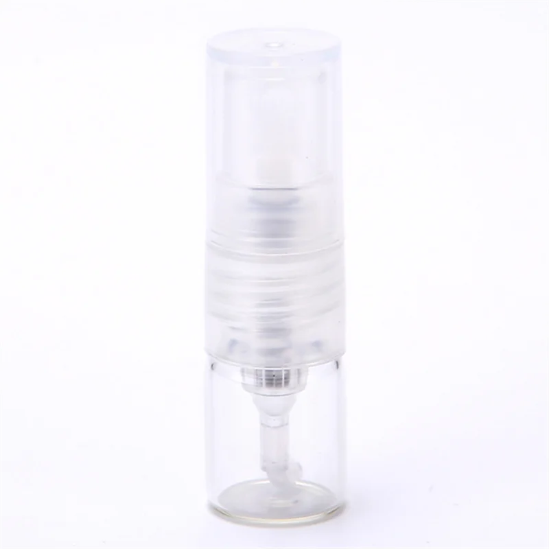 5/10pcs 1ML Bottiglie di profumo di vetro Dispenser di campioni spray Pompaggio diretto Bottiglie di campioni riutilizzabili fini per oli profumati