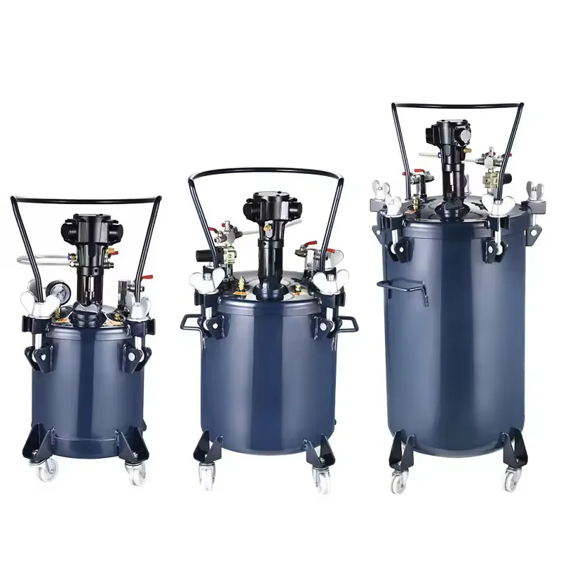 10L Pneumatic Pressure Tank 304 Stainless Steel Mixer Dispensing Epoxy Glue Pot without Stirrer