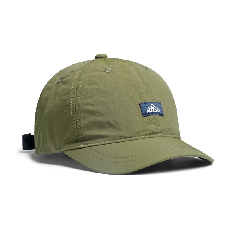 Casquette de baseball à bord court rétro américain pour hommes et femmes, séchage rapide, parasol extérieur, chapeau de sport réglable décontracté, été 2024