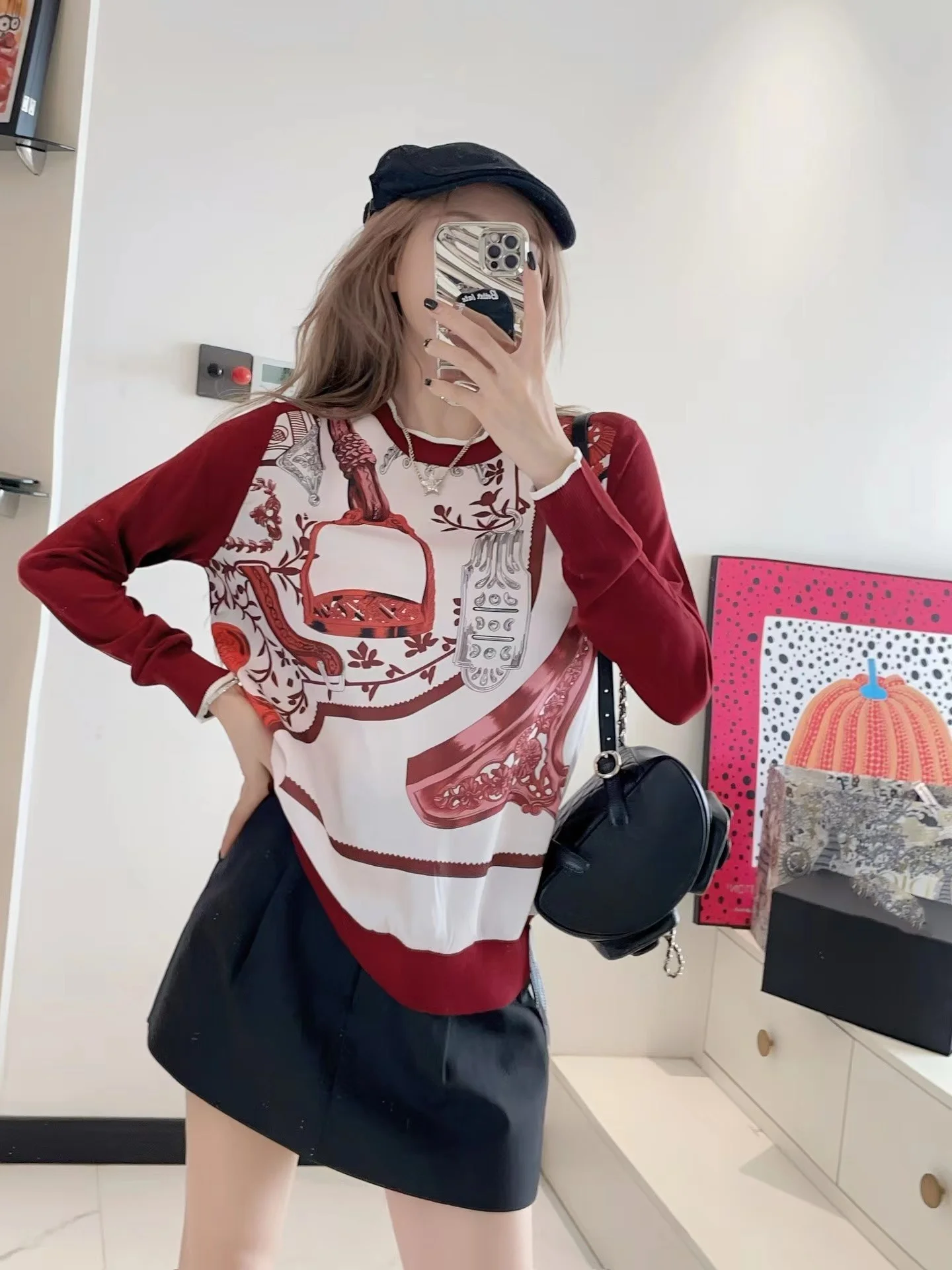 

wd0949 Fashion women Sweaters 2024 Popular European Design party style Women's Clothing