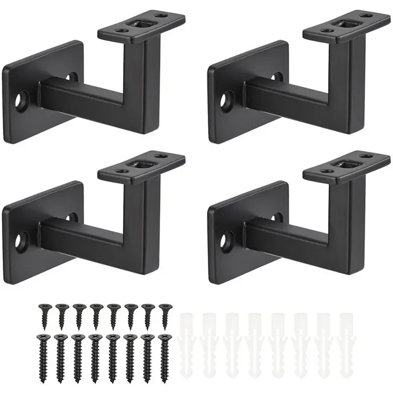A02F-Handrail Hardware Black Staircase Accessories Black Staircase Handrail Accessories