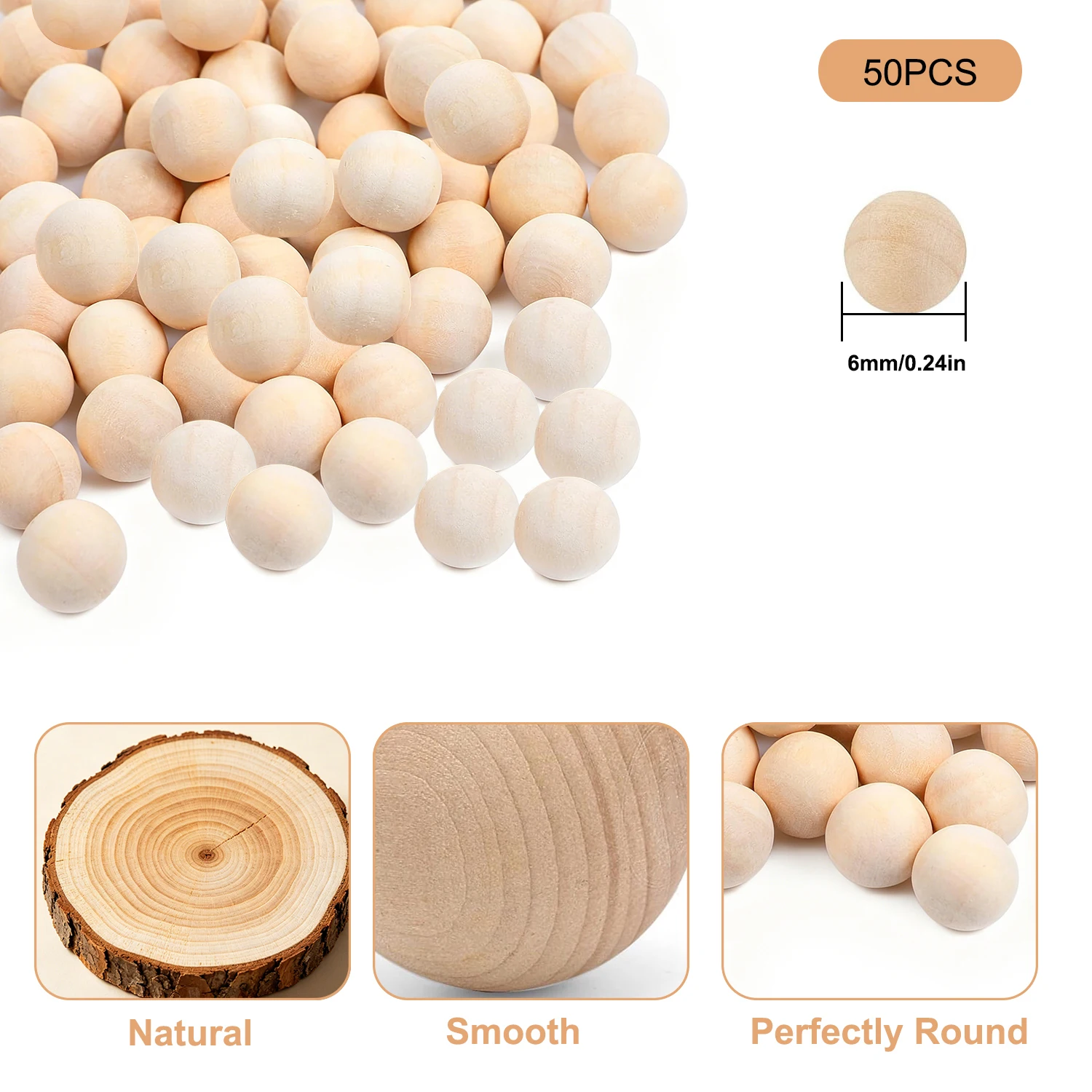 Variant: 6mm - 50pcs