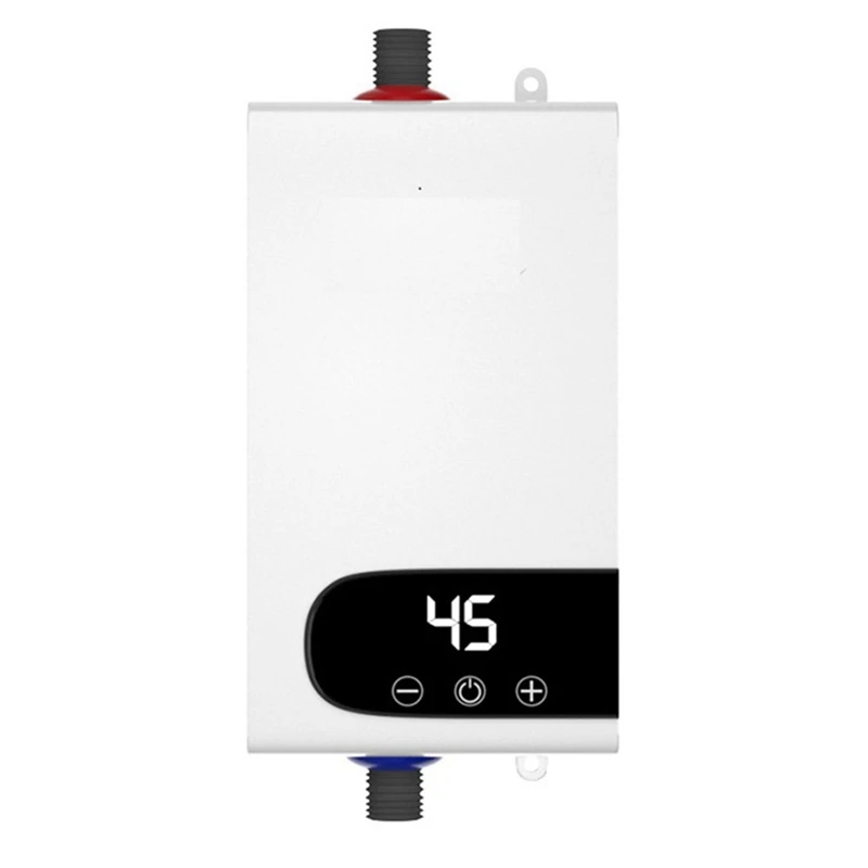 4500W Electric Water Heater - Fast Instant Heating Small Electric Water Heater Constant Temperature EU Plug Easy To Use