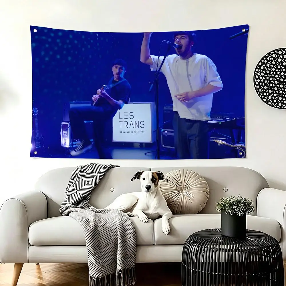 Punk Band B-Basic Partner Flags  For Living Room Home Dorm Decor Wall Outdoor Camping Party Banner Gifts