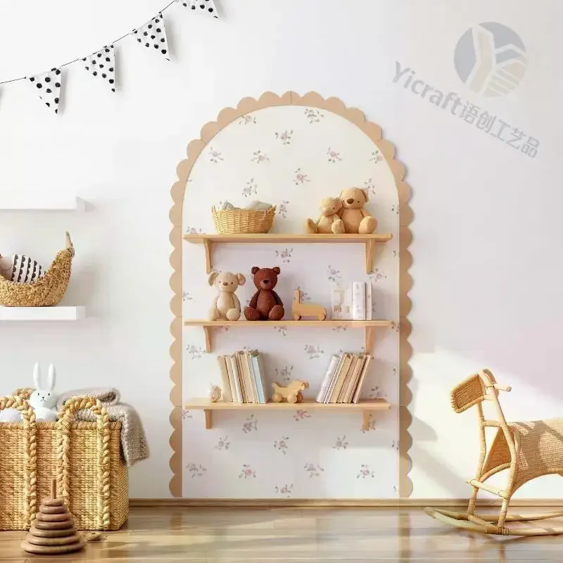 ديكور قوس خشبي للحائط، إطار خش - مراجعة Wall Decal Nursery وسعره