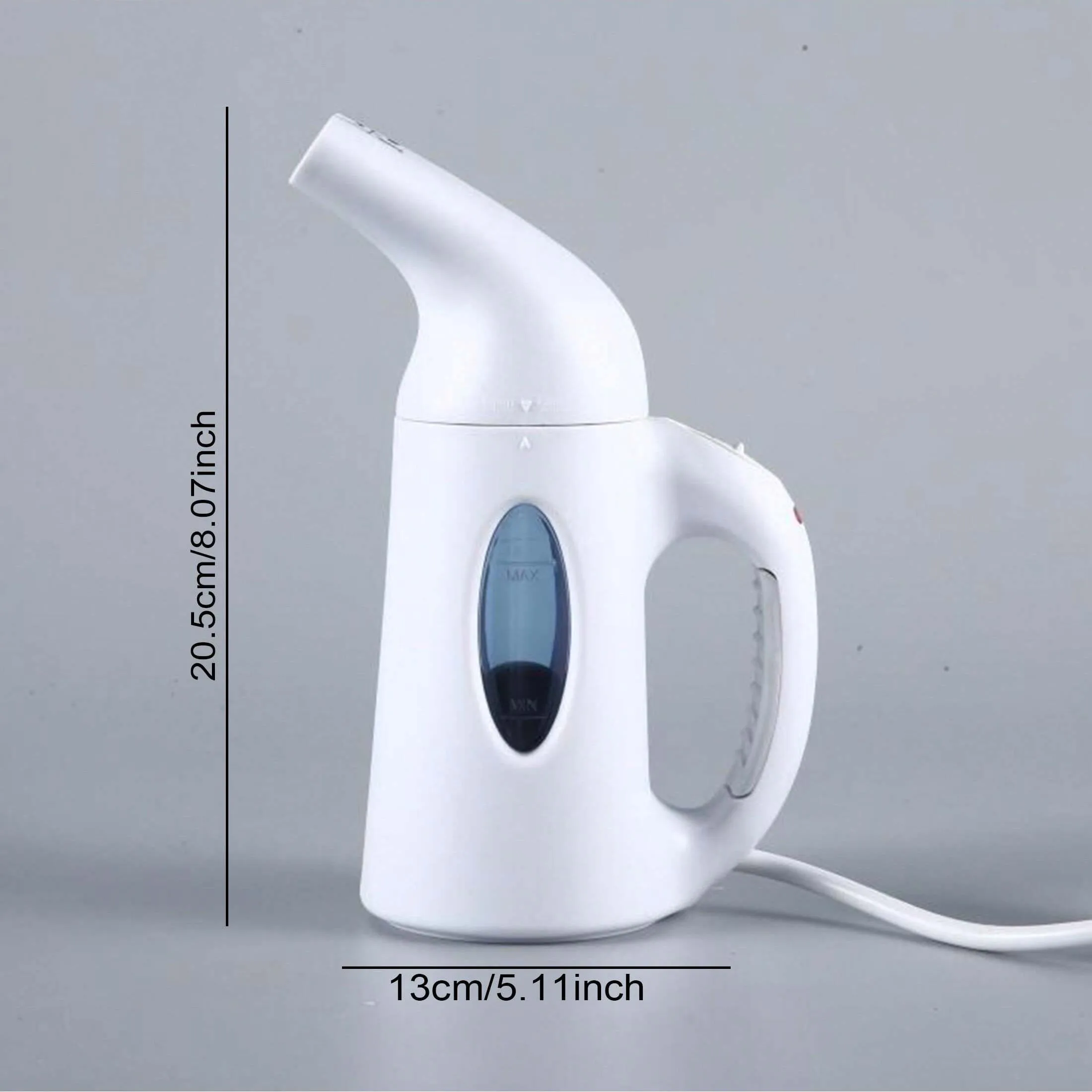 مكواة بخار محمولة، تسخين سريع، تصميم محمول للسفر، مناسب للمنزل والمكتب والملابس والأقمشة