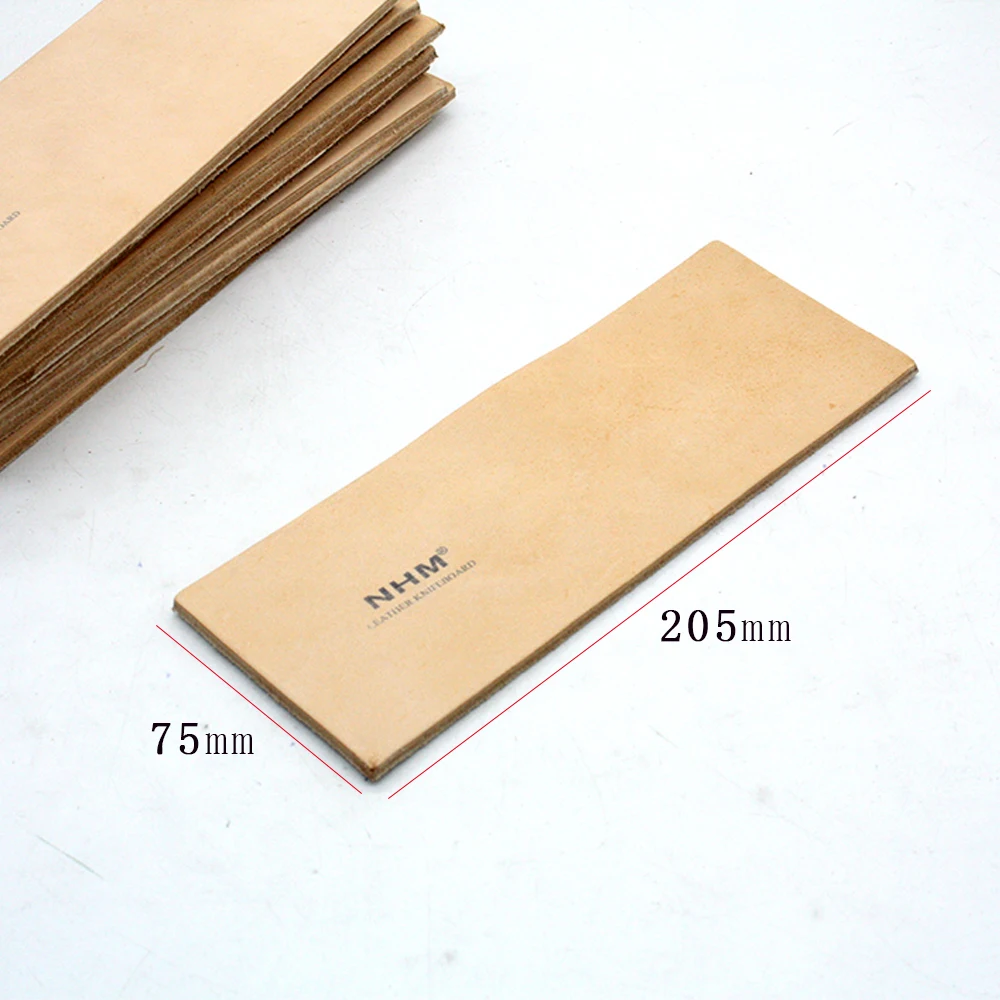 1 Pc【Leather】Knifeboard Polishing Sharpener 2 Side Leather Sharpening Plate