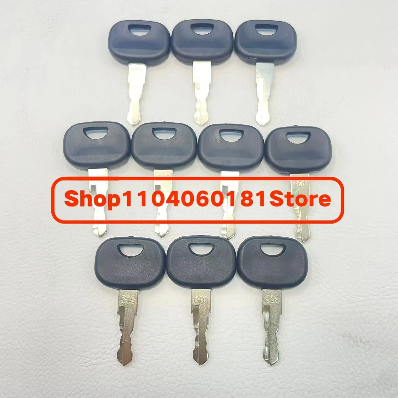 リープヘル トラックローダー重機スターター用 606 イグニッションキー 5 個