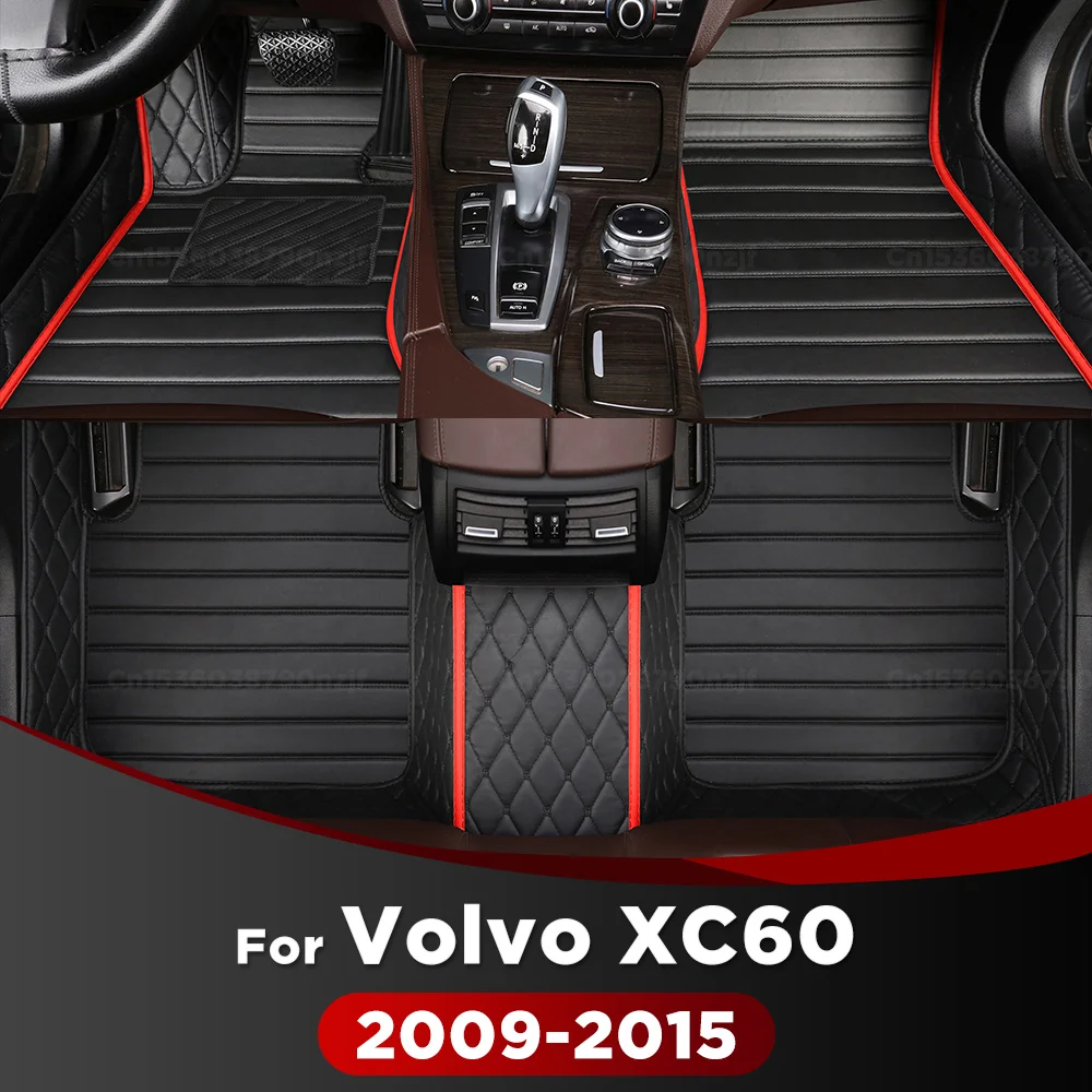 

Для VOLVO XC60 2009-2015 14 13 12 11 10 08 Автомобильные коврики на заказ, автомобильные подушечки для ног, автомобильный ковер, аксессуары для интерьера