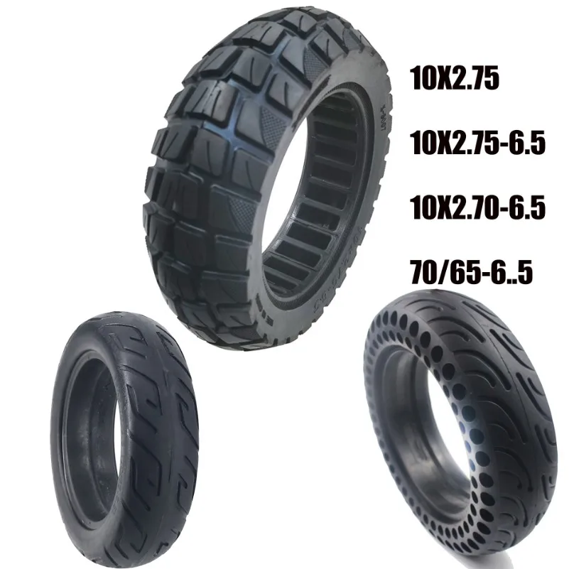 10 inch 10x2.7510X2.70-6.5 10x2.75 70/65-6.5 solid tires, suitable for electric scooters, non inflatable tires