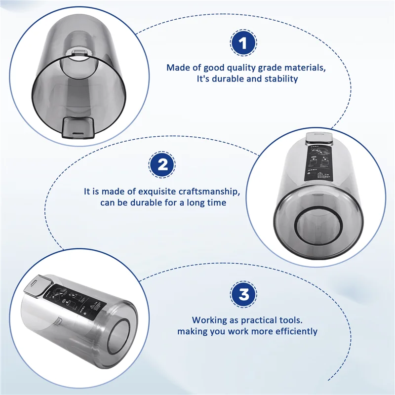 

ABJO-Vacuum Dust Bin Accessories For Dreame M12 M13 Vacuum Cleaner Accessories Replacement Canister Dustbin