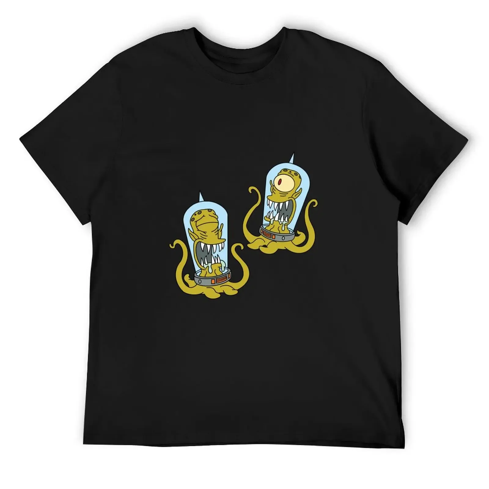 Kang and Kodos Treehouse of Horror T-Shirt kawaii clothes quick drying mens white t shirts