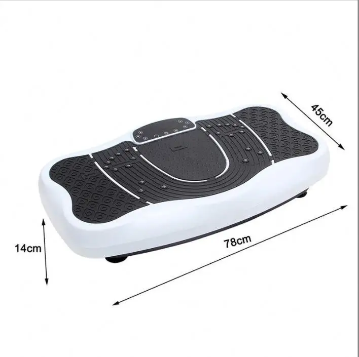 Vibration Plate Exercise Machine - Oscillation, Waver Machine Vibration, Rope Skipping 99 Levels Massage Vibration Fitness Train