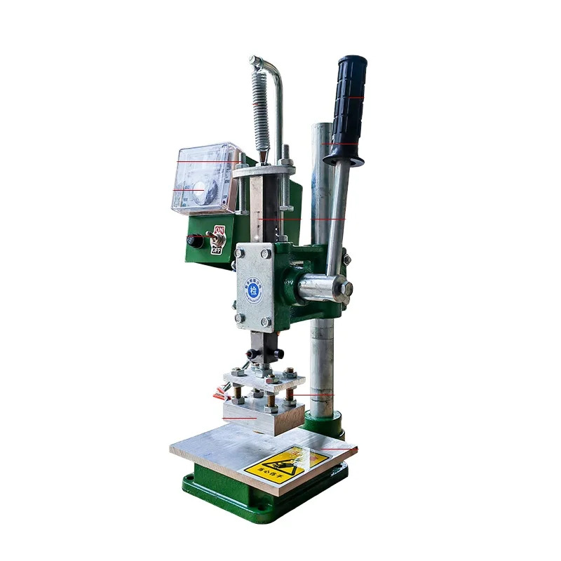 STRONG WT-90 New Custom Logo Digital Hot Foil Stamping Machine for T-shirt Cap Label Embossing Heat Pressing