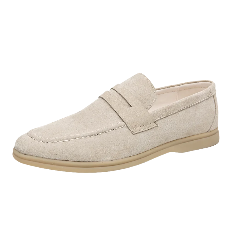 

GIOIO замшевые модные лоферы, мужская повседневная деловая обувь, модная социальная обувь на мягкой подошве, мужская обувь, новая мужская повседневная обувь без шнуровки