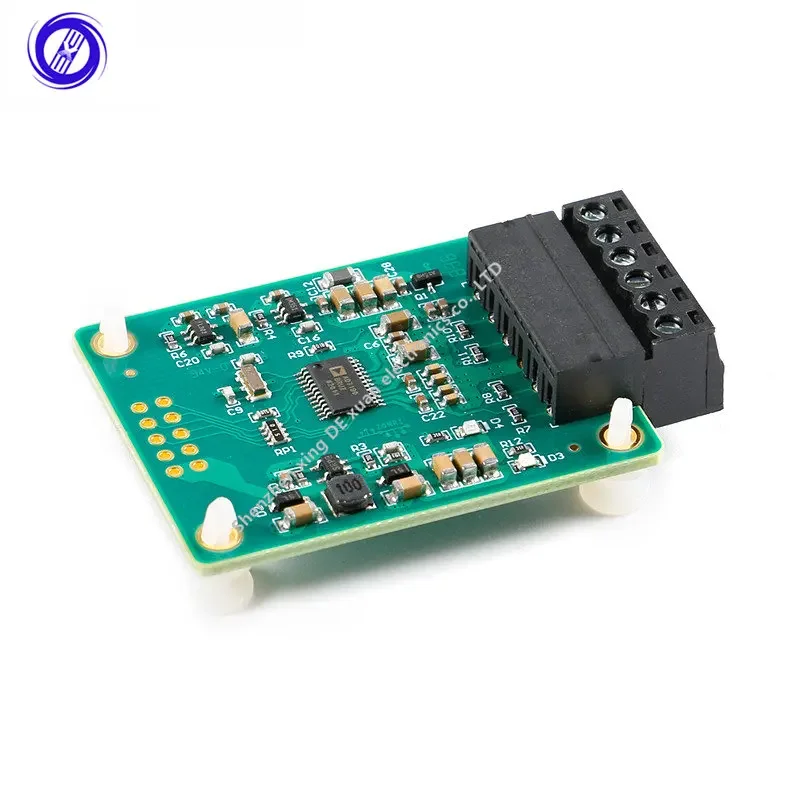 1Pcs AD7190 ADC High Precision Strain Acquisition Module 24Bit Pressure Acquisition Board Module Strain Bridge