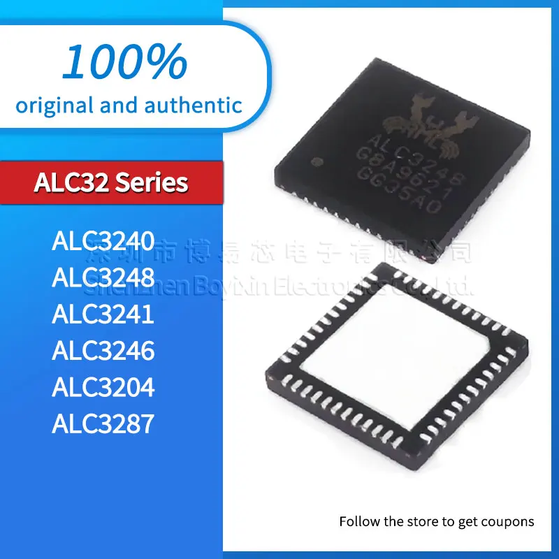 

ALC3240 ALC3248 ALC3241 ALC3246 ALC3204 ALC3287 original and authentic