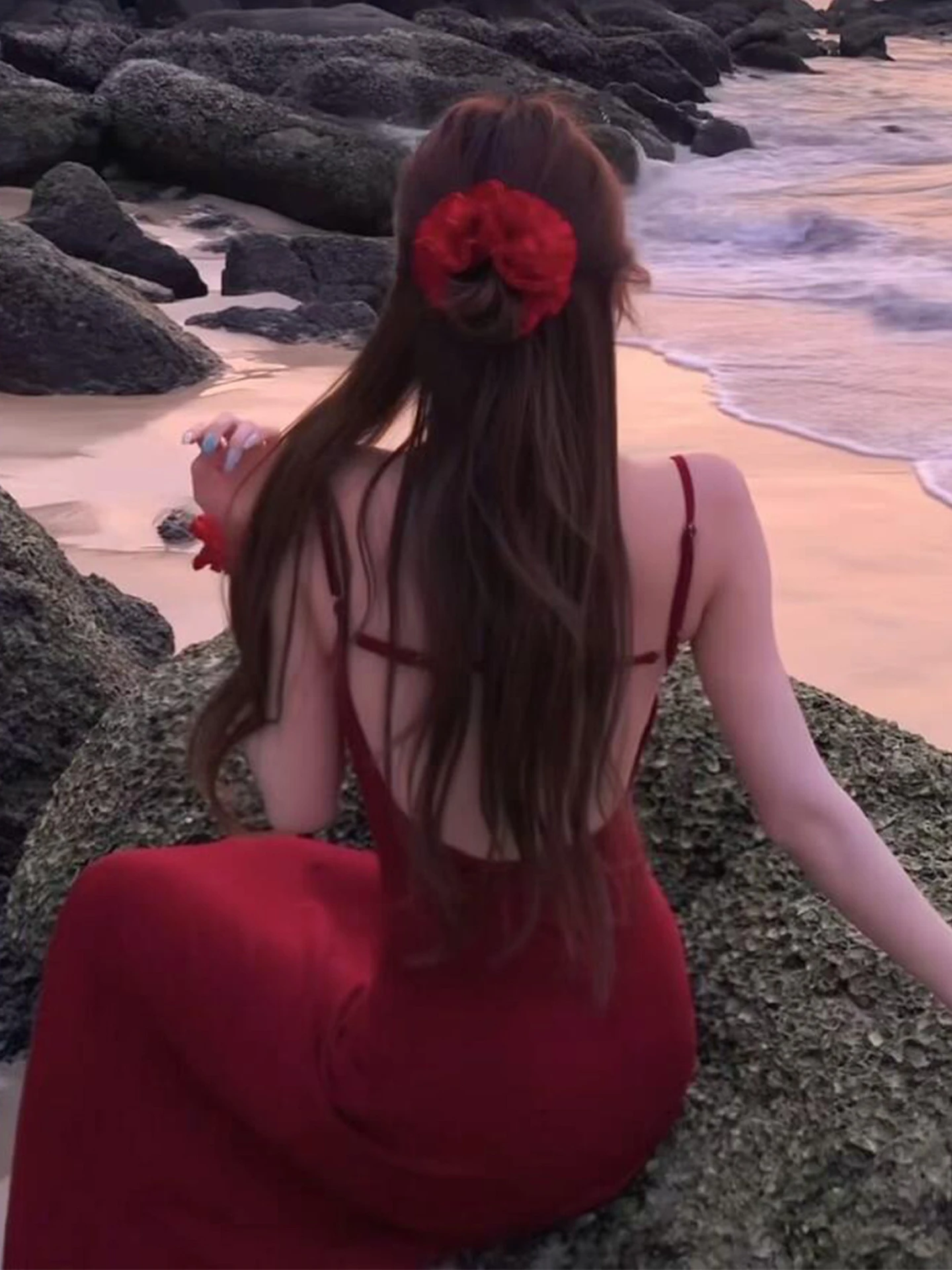 Red Bal Strap Dr Wo… - image