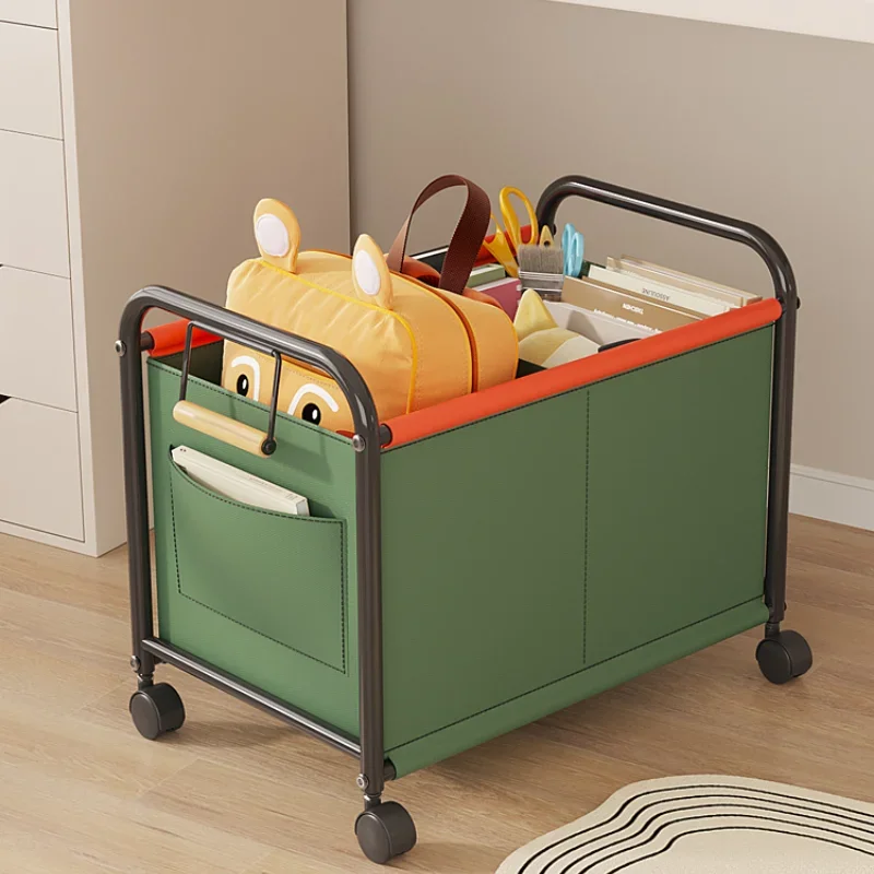 Large Capacity Mobile Storage Rack Trolley for Kitchen Bathroom Bedroom Snacks Storage Shelf with Wheels Rolling Cart Home