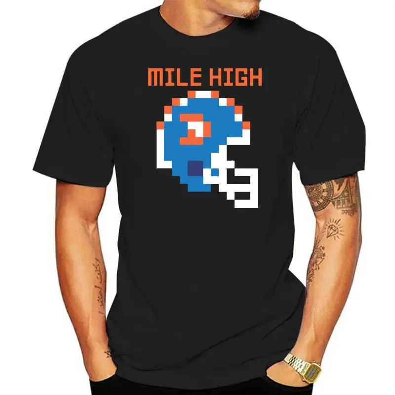 Broncos - Mile High 8 Bit T Shirt Broncos 8 Bit Mile High Denver