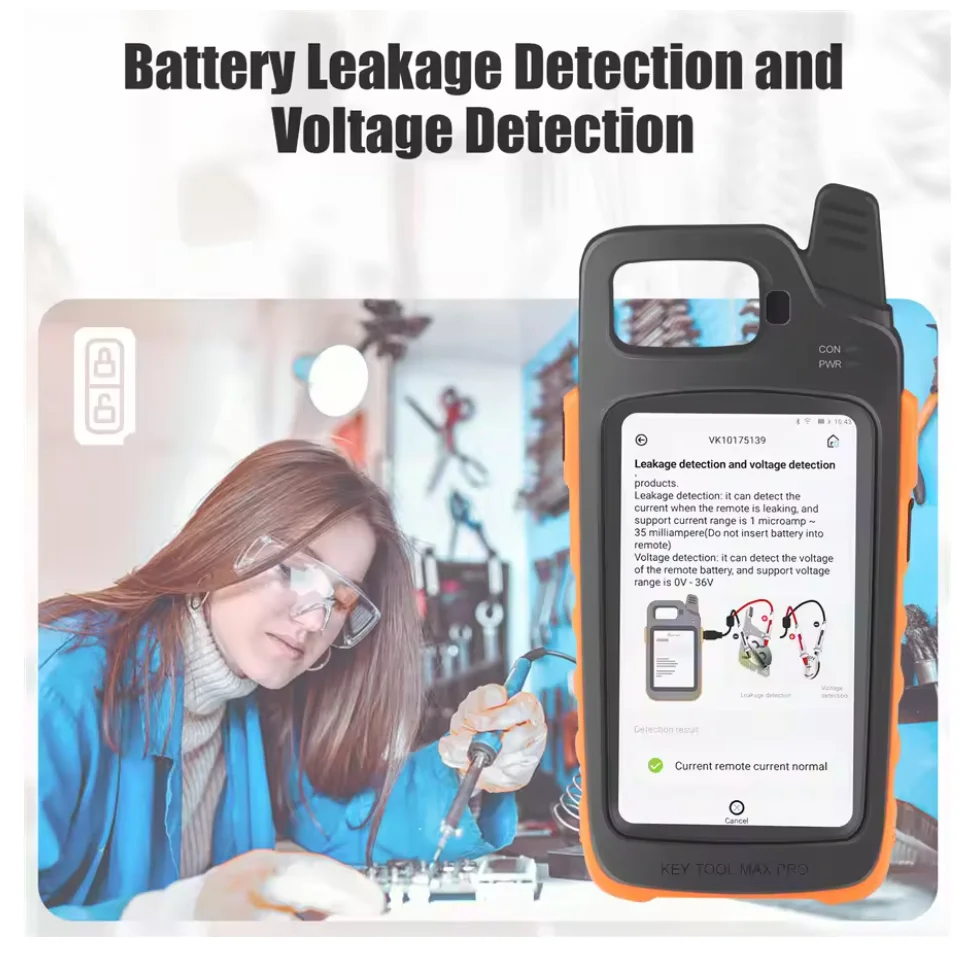 Xhorse VVDI Key Tool MaxPro With MINI OBD Tool Function & Key Tool Max Adds CAN FD, Voltage and Leakage Current Functions