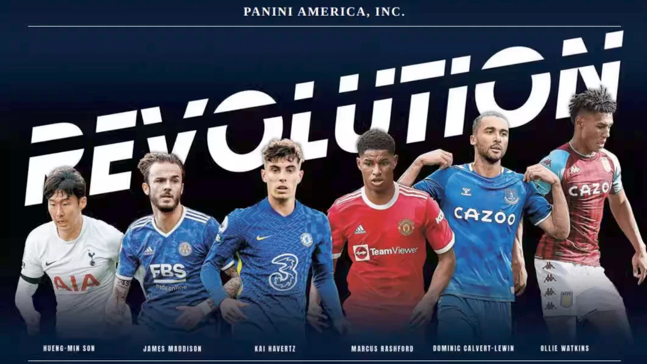 2021-22 Panini Revolution European Top Football Athlete Trading Card Box Factory Sealed Rare Parallel Autograph Hobby Collector
