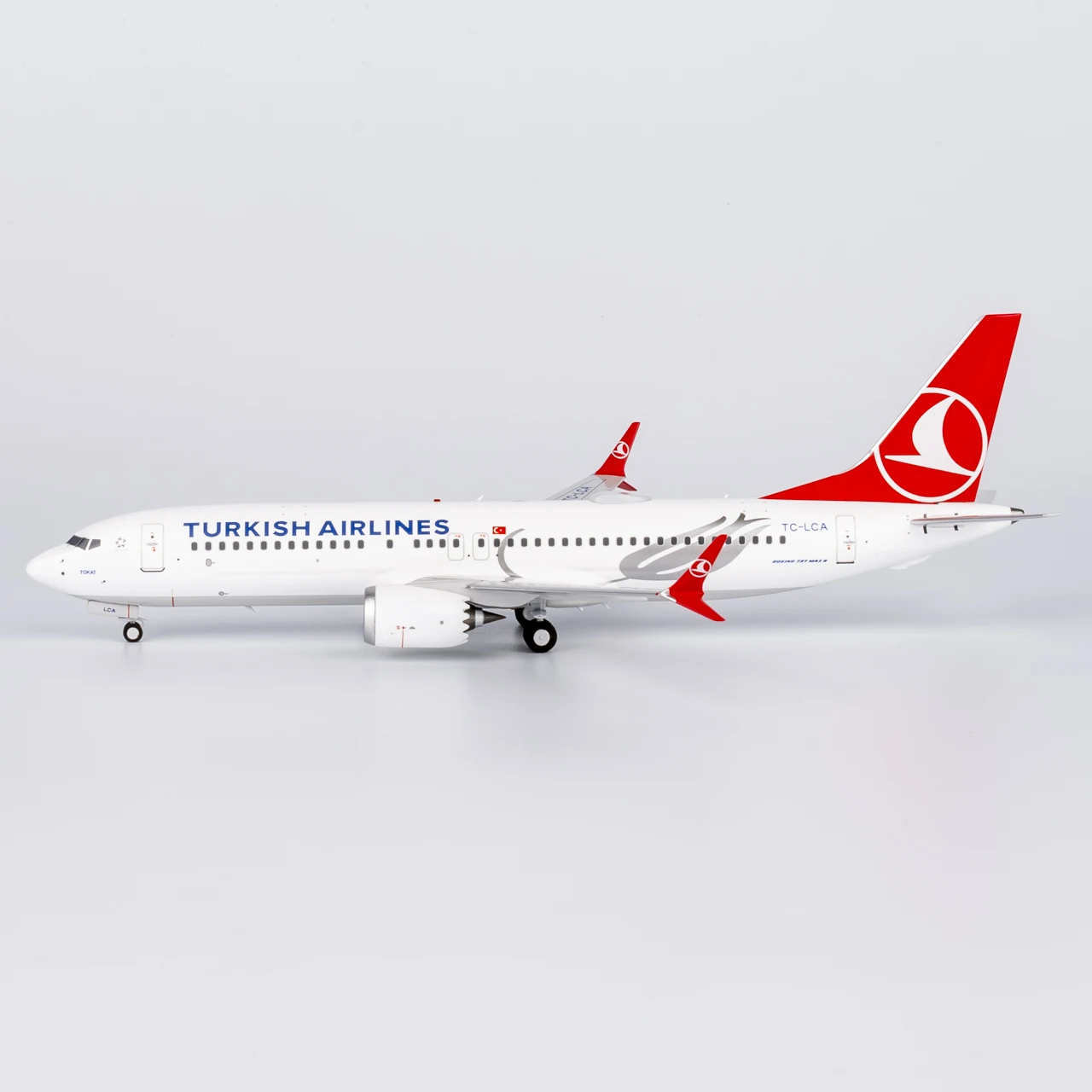 92010 Alloy Collectible Plane Gift NG Model 1:200 Turkish Airlines "StarAlliance" Boeing 737 MAX 8 Diecast Aircraft Model TC-LCA