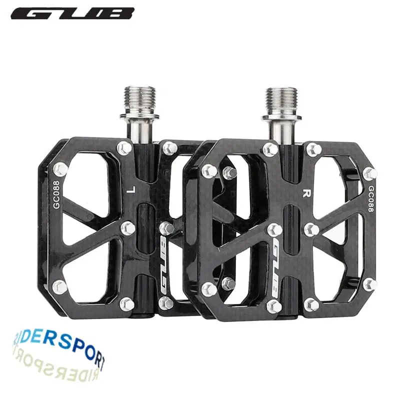 

GUB 088 Carbon 3 bearing Pedal bicycle cycle Road Mountain Bike Anti-slip Ultralight MTB Bike Accessories Foot Plat Universally