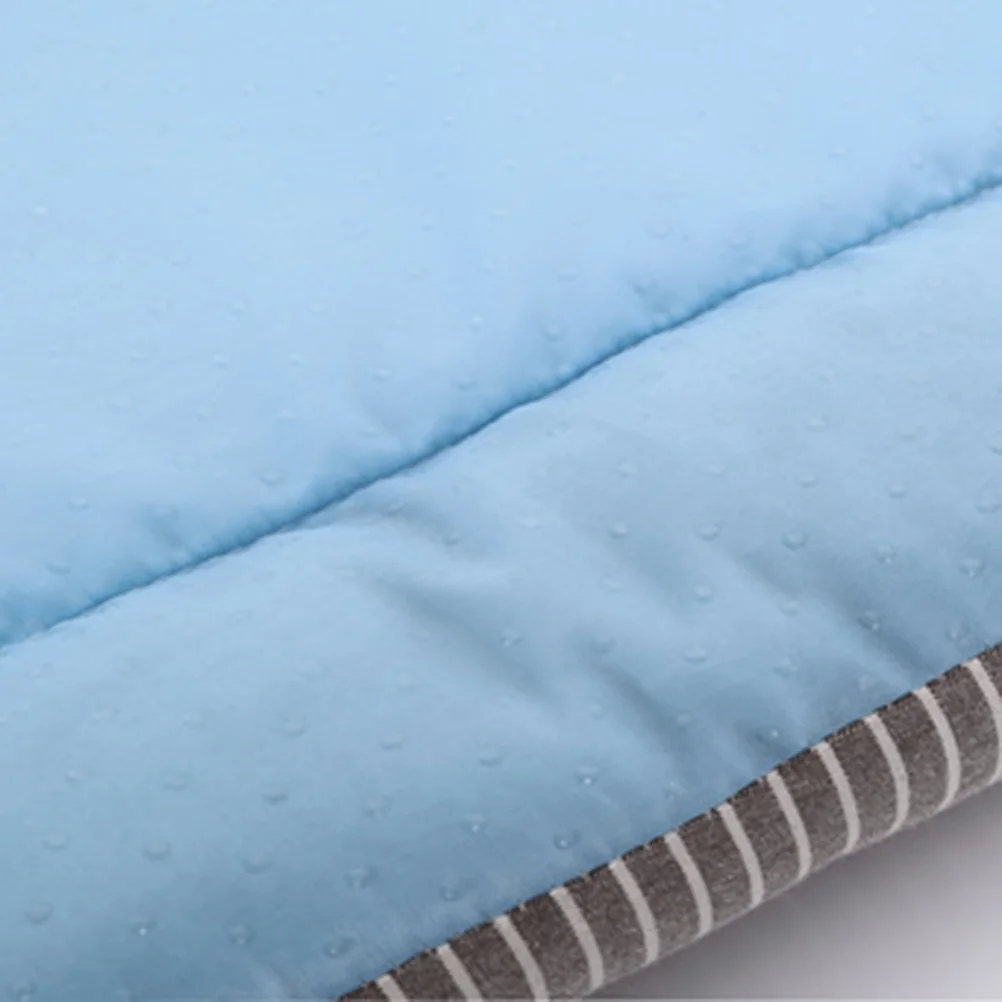 

Summer Cool Ice Silk Pet Cushion Indoor Durable Detachable Washable Cat Dog Play Rest Pad Blue L 70x52cm Pet Cushion