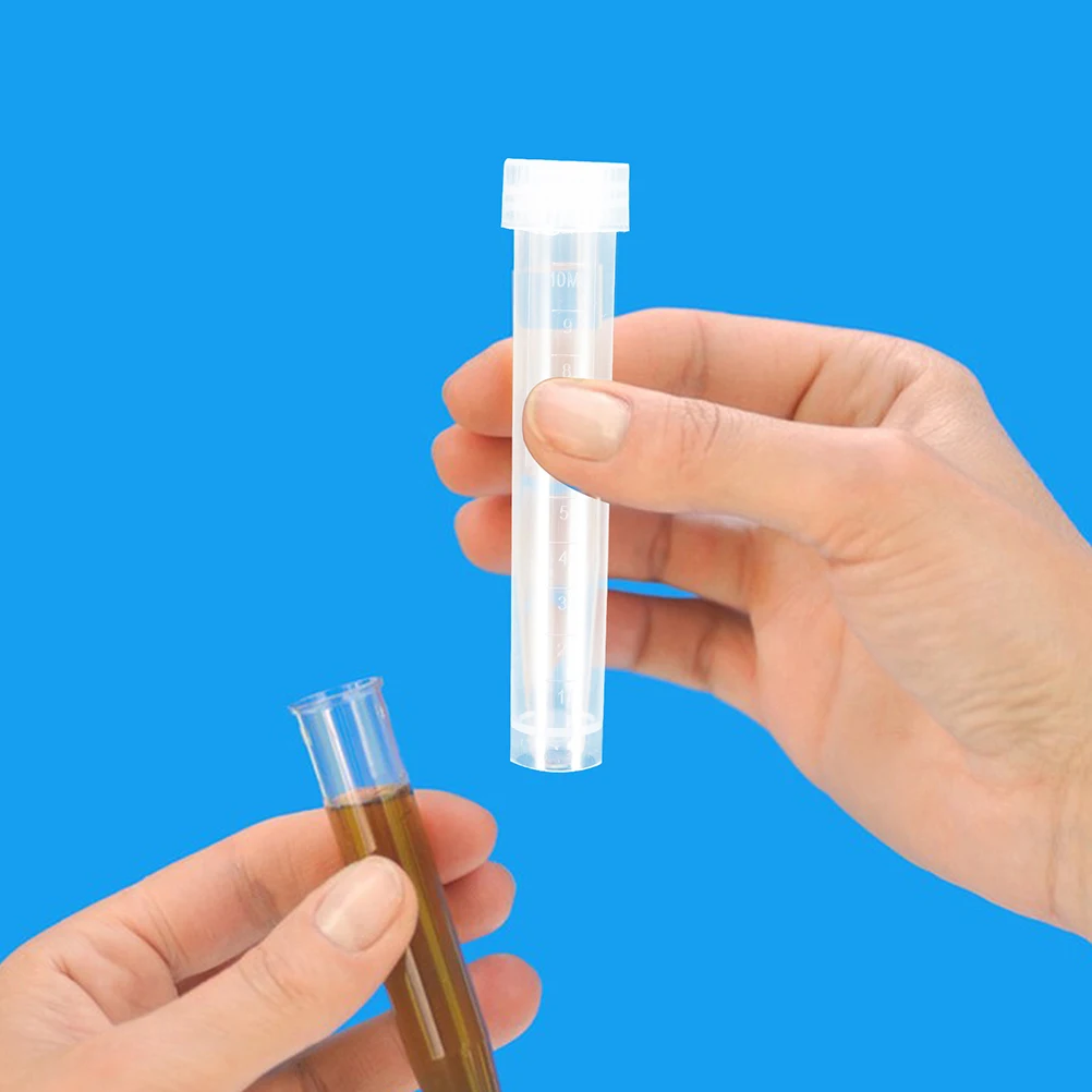 

20Pcs Transparent Cold Vials Storage Tubes For Scientific Test And Plant Propagation Projects