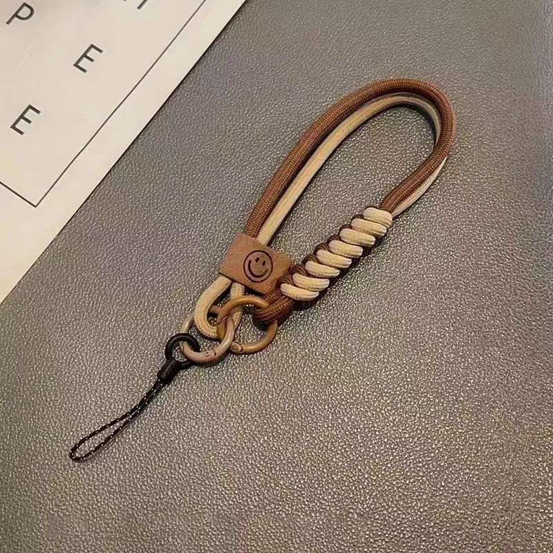 

Модные универсальные подвесные веревки для мобильного телефона, цветные тканые ремни для телефона, защита от падения, универсальный мобильный универсальный удобный