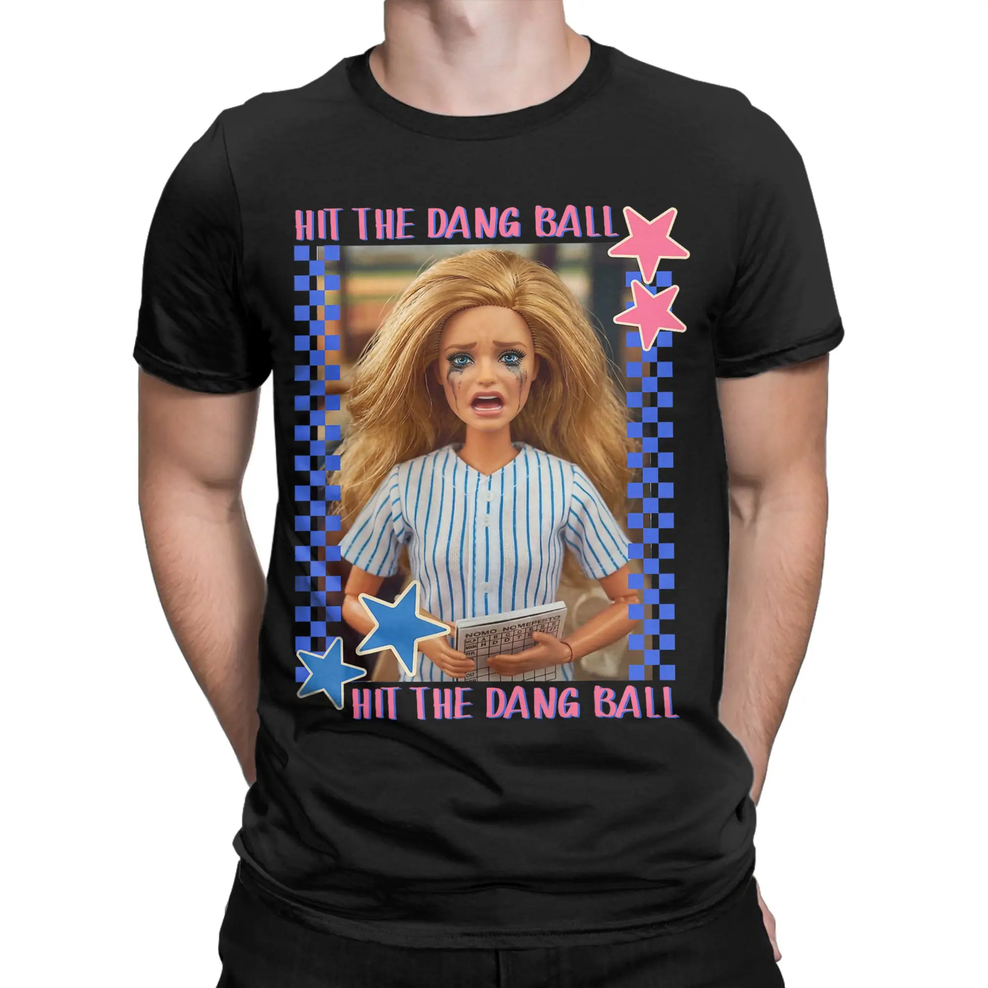 Men Women T-Shirt Hit The Dang Ball Baseball Mom Mama Game Day Meme T-Shirts Harajuku  Summer Tees Streetwear Tops Gift Idea