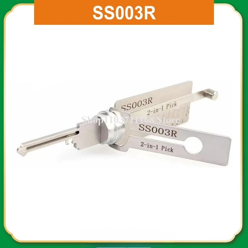 

for ISEO 5 Pin 6 Pin Lock Door Open Locksmith Tools Lishi 2 in 1 SS003 SS003R Pick Civilian Picking Kits Master Key Decoder