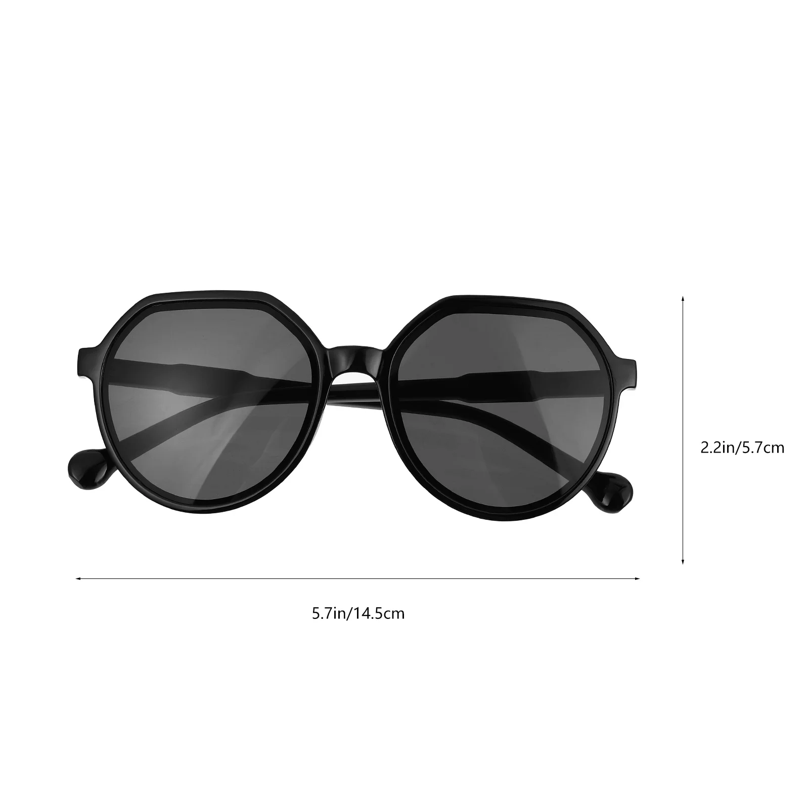 1 زوج كاندي اللون النظارات الشمسية المستديرة شخصية ظلال العيون معابد مريحة للجنسين أنيق موضة ظلال الشمس للاستخدام في الهواء الطلق #6