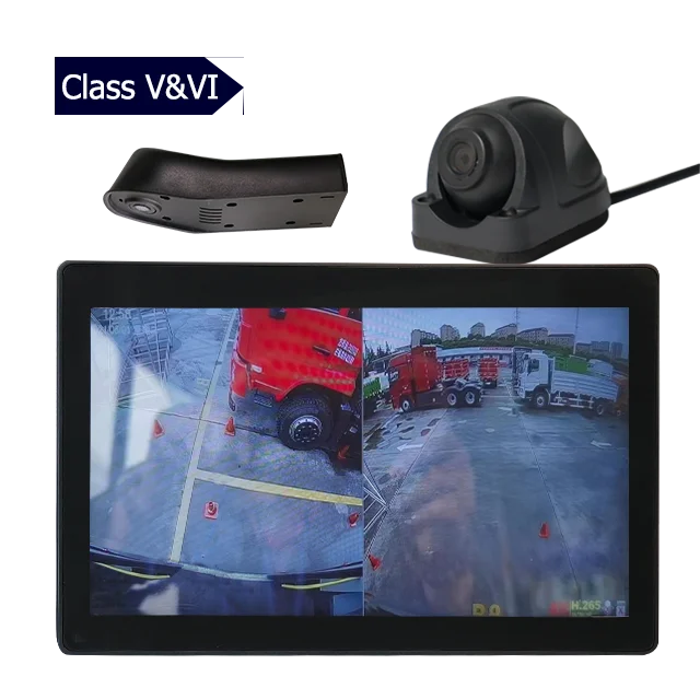 10.36 inch HD Monitor Display  blind spot detection passenger Front Side View Digital Car Camera mirror For  Bus Truck