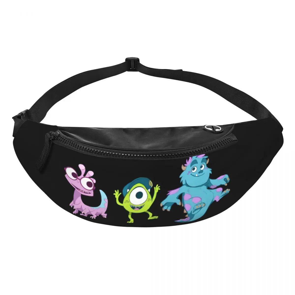 

Поясная сумка Custom M-Monsters Anime University для женщин и мужчин, для путешествий, походов, для телефона и денег