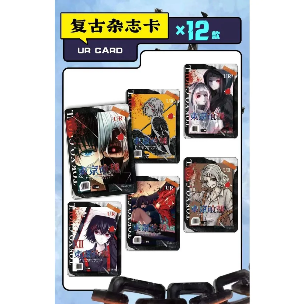 Dark Fantasy Anime Collectie Kaarten SSR SP UR Serie Thema Prachtige Creatieve Karakter Portret Kaarten Kinderen Speelgoed Hobby Geschenken